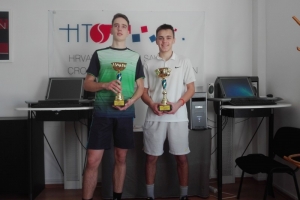 Ivan Karlo Ban dvoranski prvak Hrvatske do 18 godina