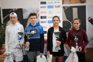 Patrik i Petra dvoranski prvaci Hrvatske do 14 godina